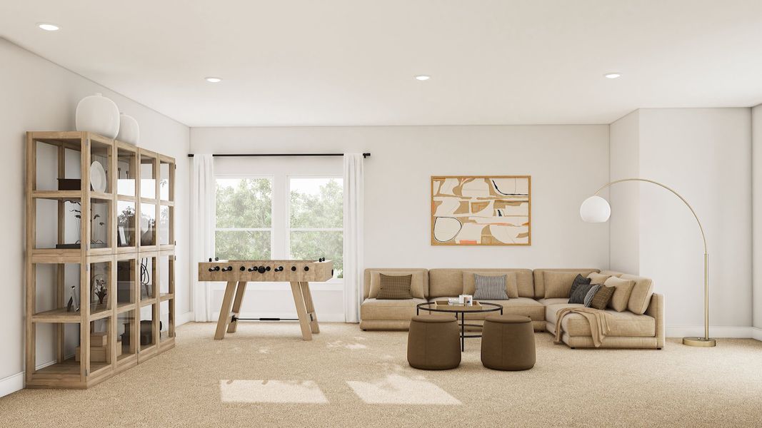 Representative furnished interior of a home built from the Mykonos by K. Hovnanian® Homes in Monterra, Rockwall (Image 32). Representative furnished interior of a home built from the Mykonos by K. Hovnanian® Homes in Monterra, Rockwall (Image 32).