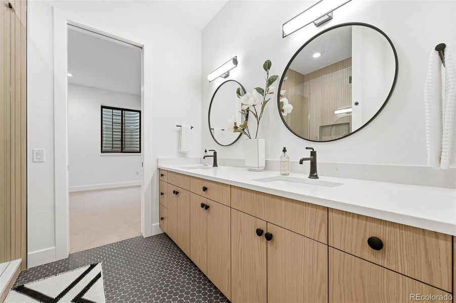 Furnished interior view inside a new home in , Denver (Image 17). Furnished interior view inside a new home in , Denver (Image 17).