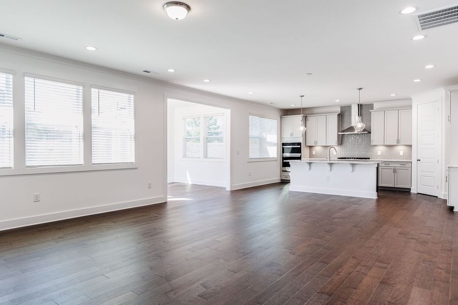 Spacious, unfurnished interior of a new home in High Grove Oaks, Fuquay Varina (Image 16). Spacious, unfurnished interior of a new home in High Grove Oaks, Fuquay Varina (Image 16).
