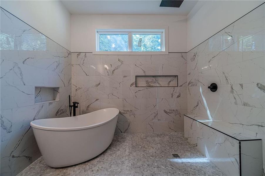 Furnished interior view inside a new home in , Flowery Branch (Image 33).