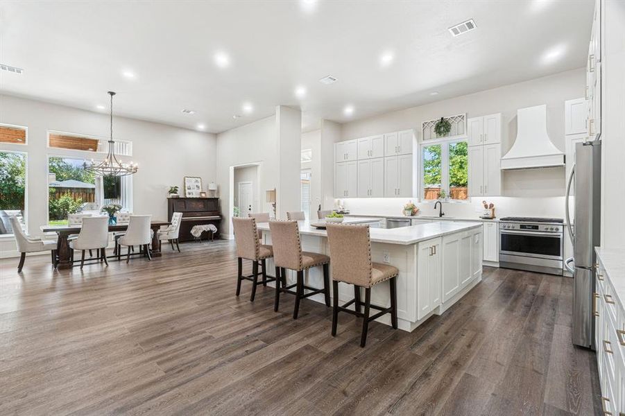 Furnished interior view inside a new home in , Highland Village (Image 34).