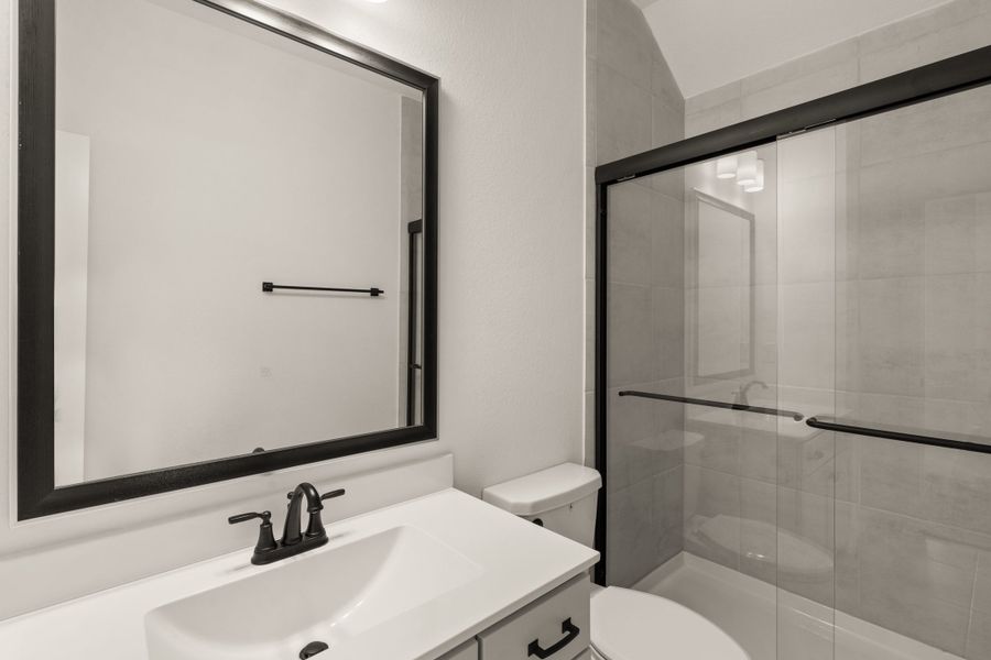 Furnished interior view inside a new home in The Woodlands Hills, Willis (Image 7).