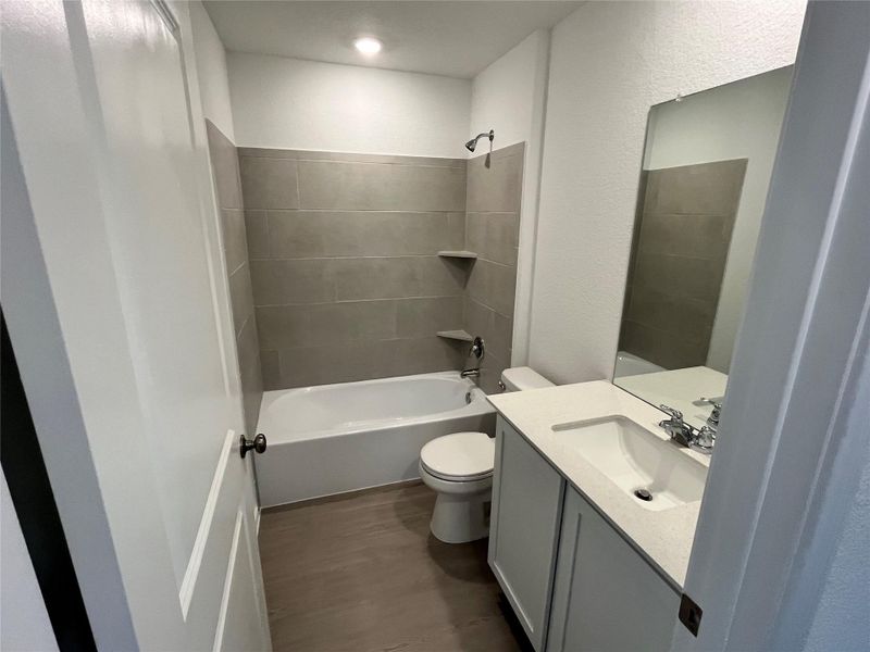 Furnished interior view inside a new home in Woodfield Preserve: Ridgepointe Collection, Georgetown (Image 3).