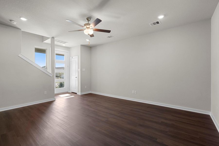 Spacious, unfurnished interior of a new home in Westridge Cove, Panorama Village (Image 22). Spacious, unfurnished interior of a new home in Westridge Cove, Panorama Village (Image 22).