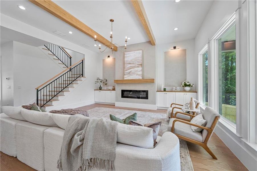 Furnished interior view inside a new home in , Lawrenceville (Image 8).