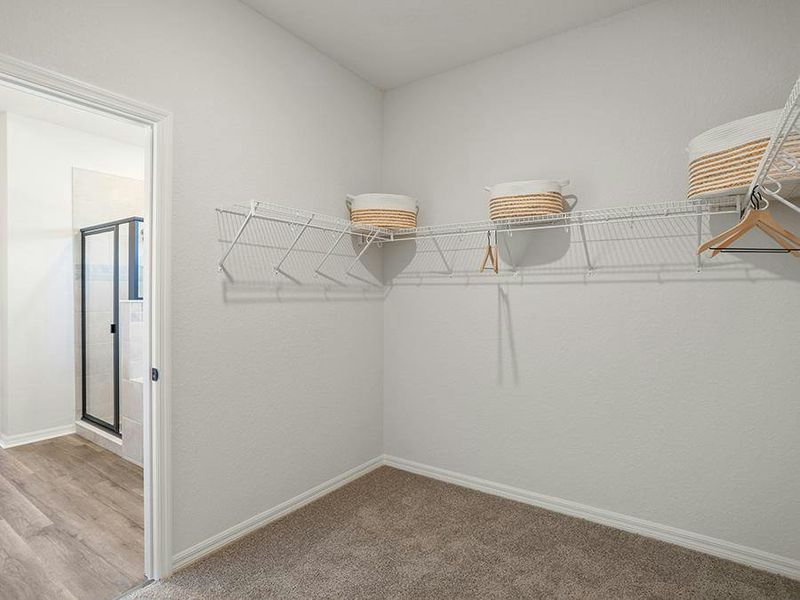 And, your suite includes a large walk-in wardrobe - Westin II by Highland Homes