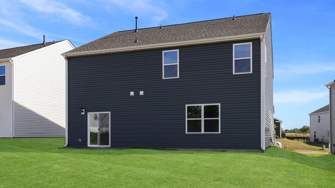 Exterior details and patio area of a home in Baxter Village, Boiling Springs (Image 22).