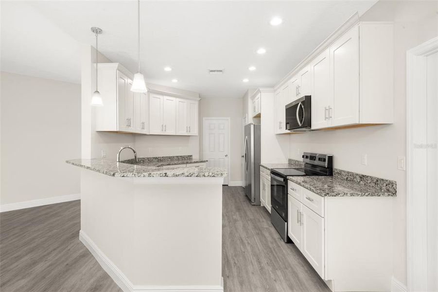 Furnished interior view inside a new home in , Sebring (Image 6).