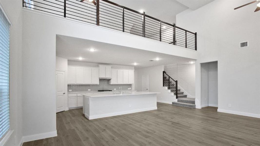 Furnished interior view inside a new home in , Dallas (Image 7).