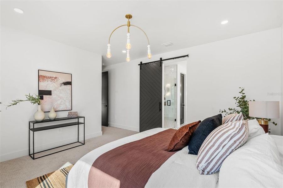 Furnished interior view inside a new home in College Park, Orlando (Image 16).