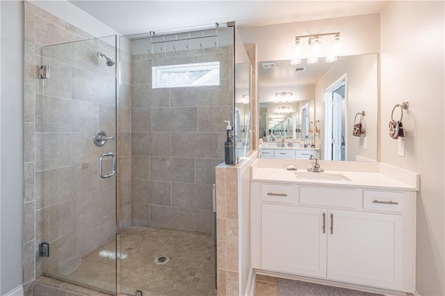 Furnished interior view inside a new home in Enclave at Brookside Crossing, Auburn (Image 18).