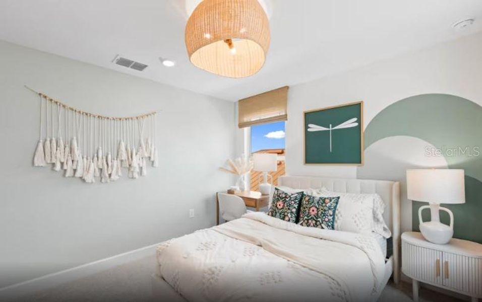 Furnished interior view inside a new home in SeaFlower, Bradenton (Image 12).