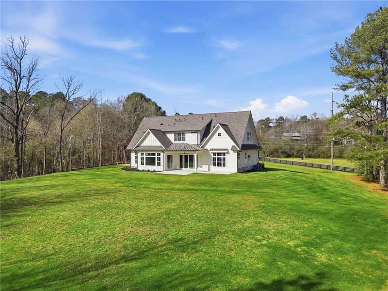 Exterior details and patio area of a home in , Canton (Image 4).