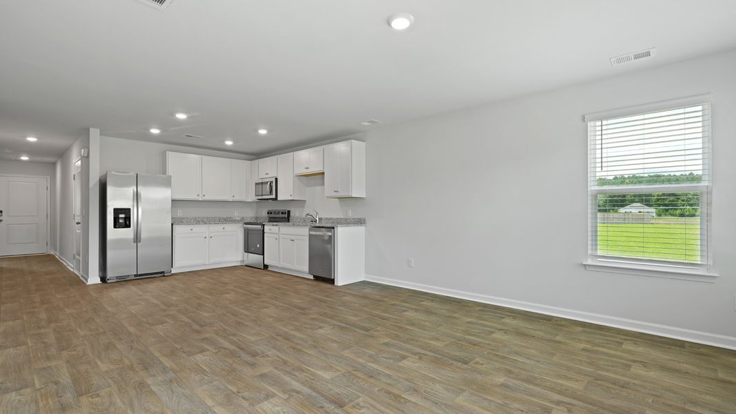 Spacious, unfurnished interior of a new home in Center Pointe, Santee (Image 7). Spacious, unfurnished interior of a new home in Center Pointe, Santee (Image 7).