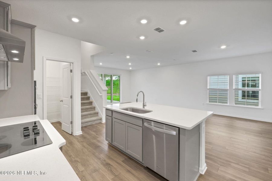 Furnished interior view inside a new home in Amberly, Green Cove Springs (Image 12).