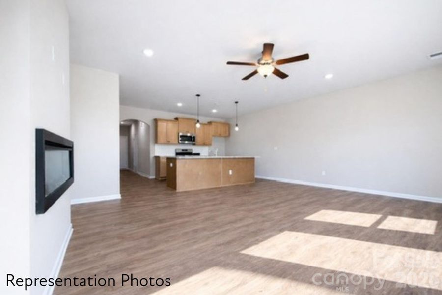 Spacious, unfurnished interior of a new home in , Charlotte (Image 8).