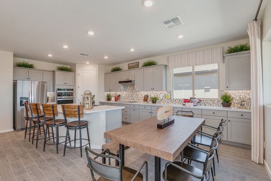 Furnished interior view inside a new home in Forté at Granite Vista, Waddell (Image 7).