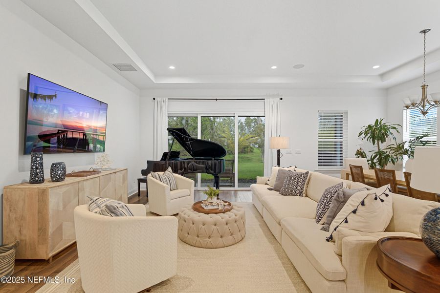 Furnished interior view inside a new home in , St. Johns (Image 28).