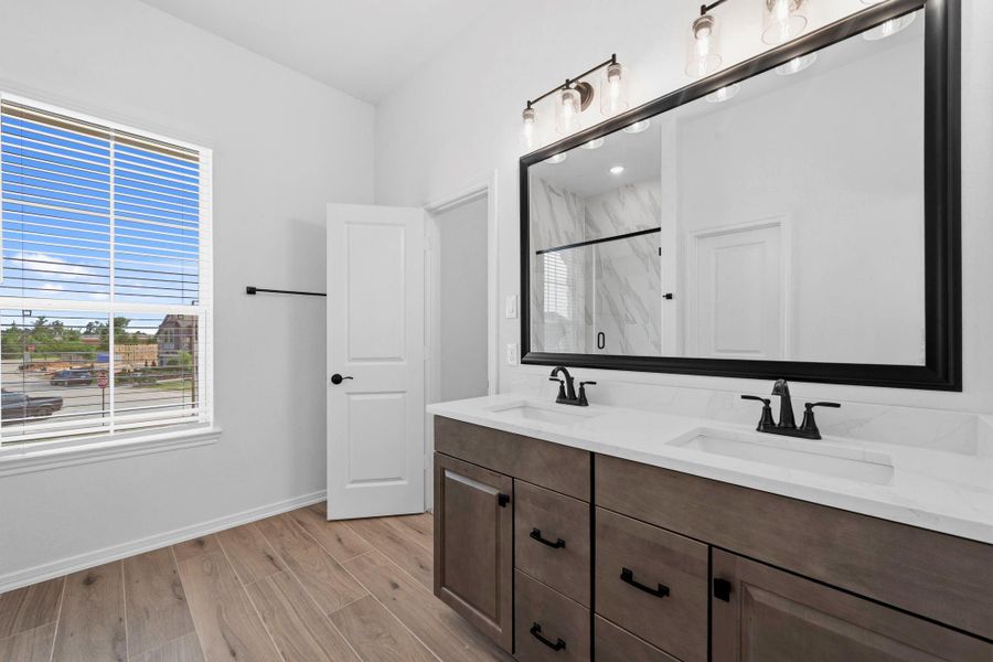 Furnished interior view inside a new home in Woodforest, Montgomery (Image 7).
