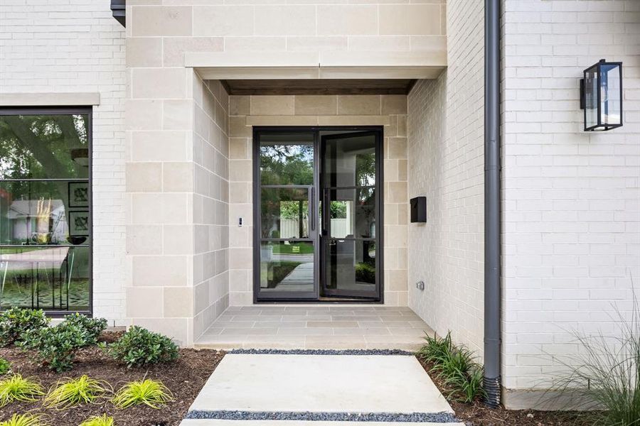 Exterior details and patio area of a home in , Dallas (Image 3). Exterior details and patio area of a home in , Dallas (Image 3).