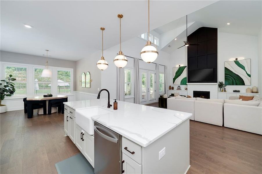 Furnished interior view inside a new home in Maddux Path, Cumming (Image 15).