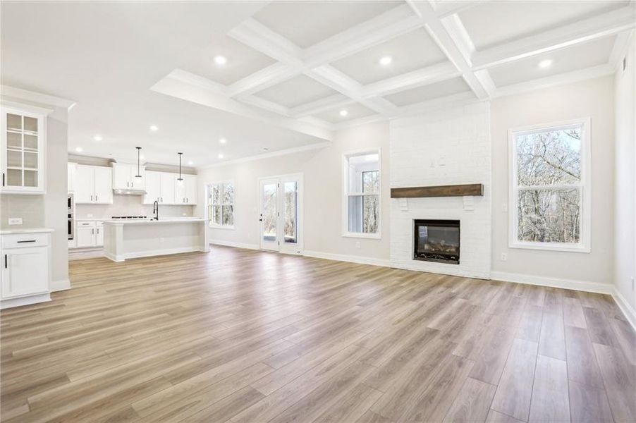 Spacious, unfurnished interior of a new home in Ponderosa Farms Reserve, Gainesville (Image 49).