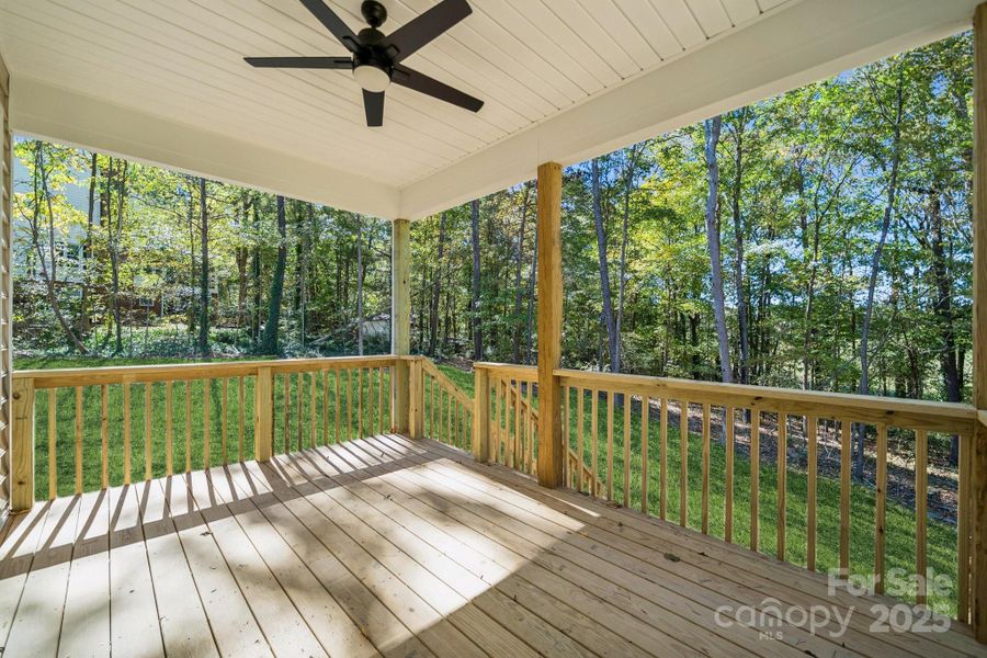 Covered Back Porch Covered Back Porch