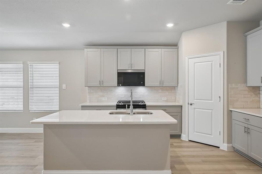 Furnished interior view inside a new home in Lakehaven - Signature Series, Farmersville (Image 10). Furnished interior view inside a new home in Lakehaven - Signature Series, Farmersville (Image 10).