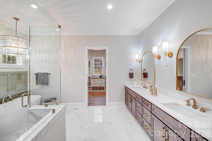 Furnished interior view inside a new home in , Lancaster (Image 17).