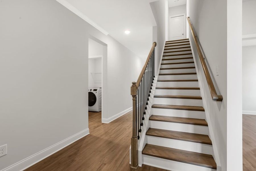 Representative unfurnished interior of a home built from the Emerson by UnionMain Homes in Maddox Landing, Hoschton (Image 12).
