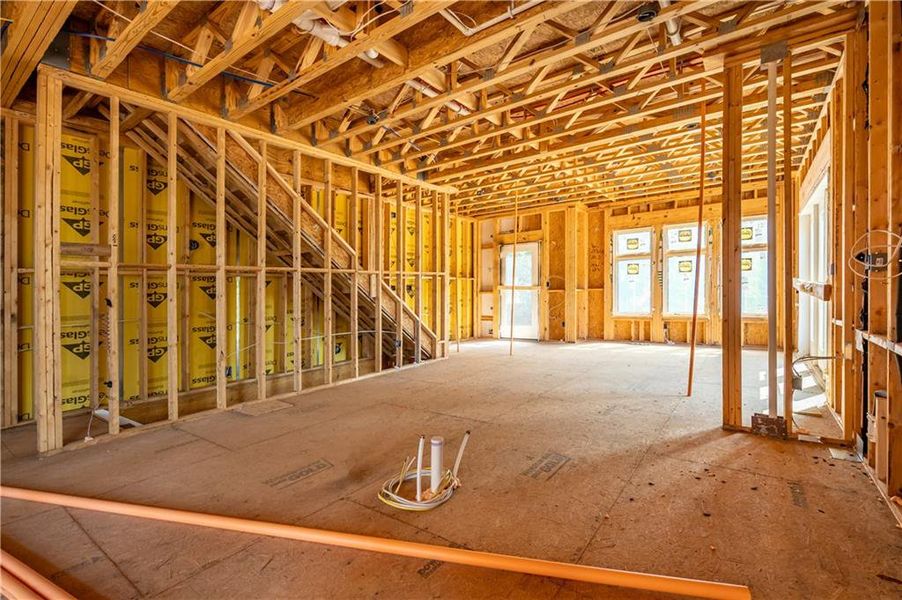In-progress construction of a new home in , Atlanta, GA (Image 21). In-progress construction of a new home in , Atlanta, GA (Image 21).