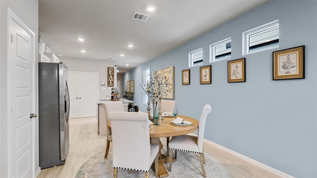 Furnished interior view inside a new home in Orchard Village, Fort Worth (Image 16).