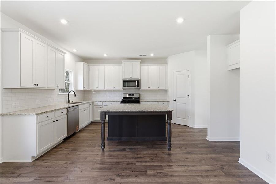Furnished interior view inside a new home in The Overlook at Factory Shoals, Mableton (Image 8).