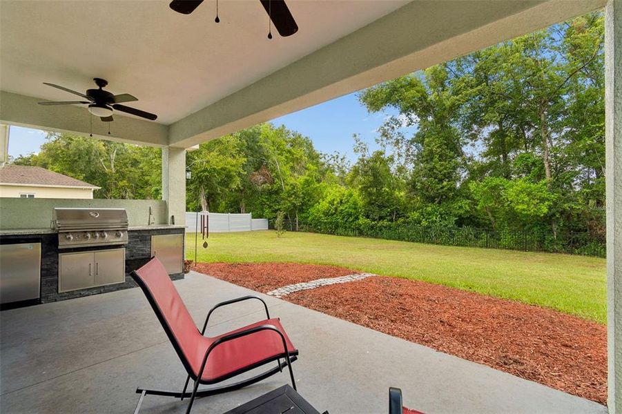 Exterior details and patio area of a home in , Dade City (Image 27). Exterior details and patio area of a home in , Dade City (Image 27).