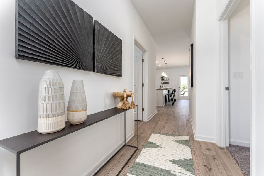 Furnished interior view inside a new home in Jackson Hills, Clarksville (Image 2).