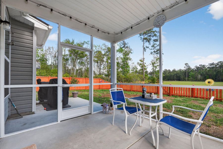 Exterior details and patio area of a home in , Summerville (Image 23).