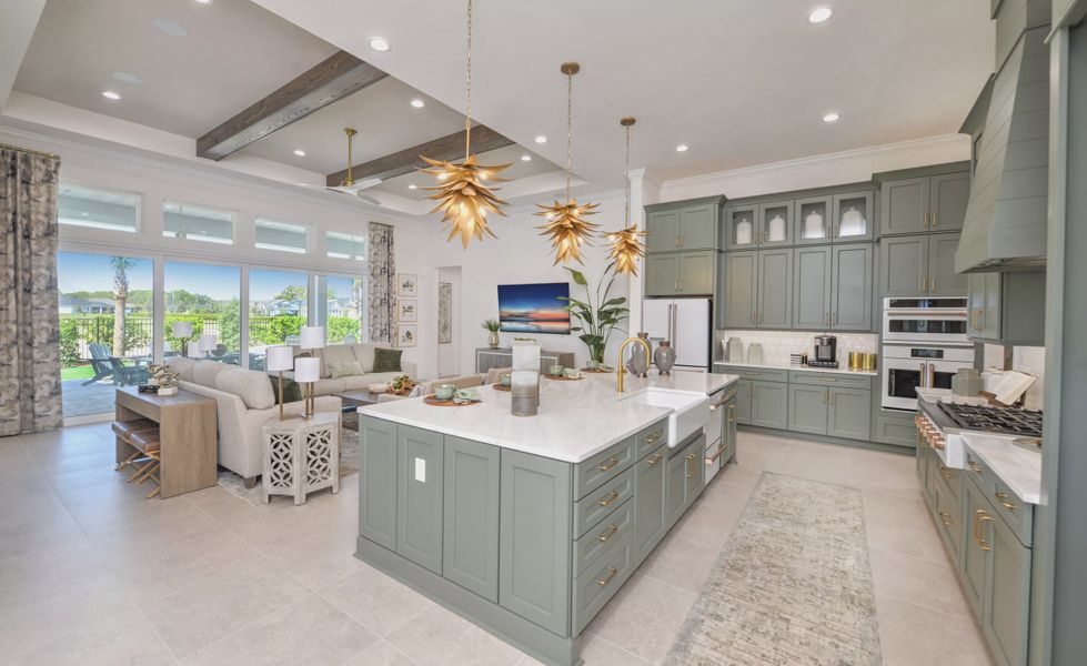 Furnished interior view inside a new home in Oakmont, Gainesville (Image 8).