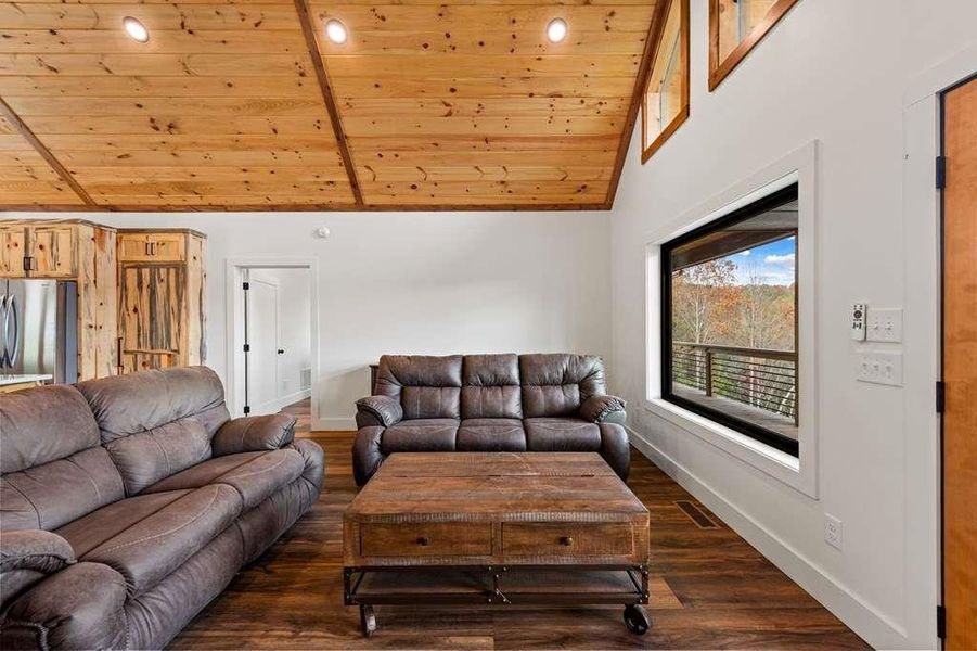 Furnished interior view inside a new home in , Mineral Bluff (Image 6).