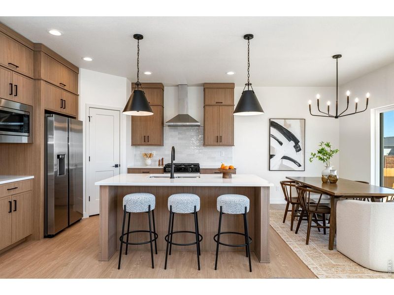 Furnished interior view inside a new home in , Milliken (Image 11).