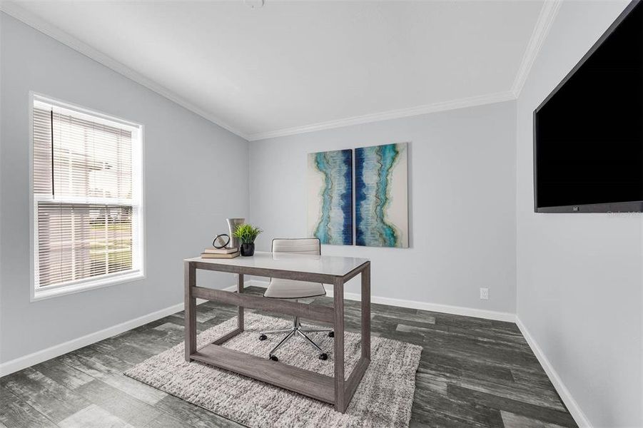 Furnished interior view inside a new home in , Orlando (Image 27).