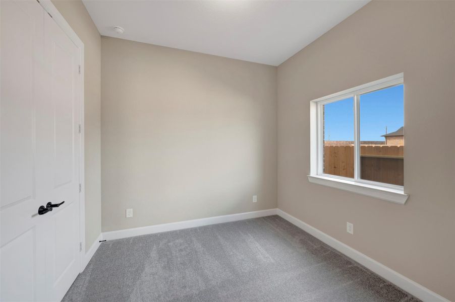 Spacious, unfurnished interior of a new home in Grange 45' Homesites, Katy (Image 28).