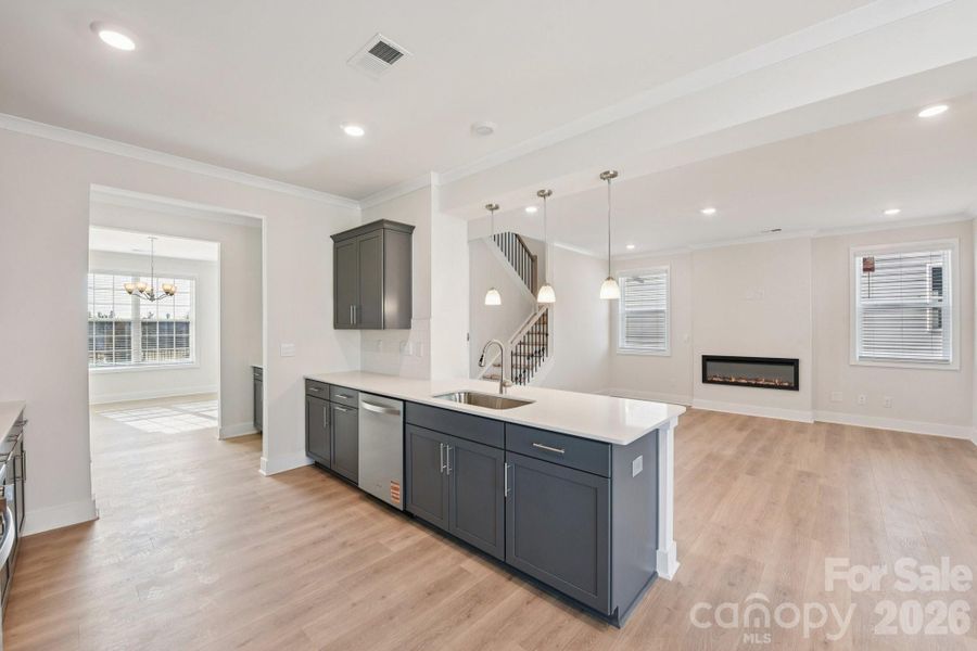 Furnished interior view inside a new home in Oak Grove Hill, Huntersville (Image 6).