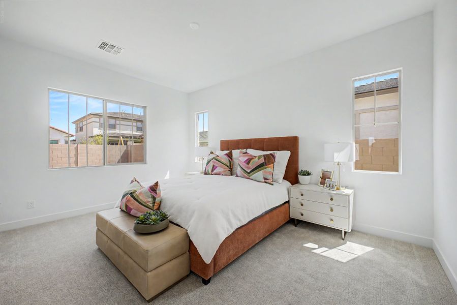 Furnished interior view inside a new home in North Creek, Queen Creek (Image 3). Furnished interior view inside a new home in North Creek, Queen Creek (Image 3).