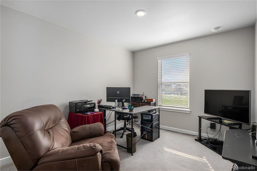 Furnished interior view inside a new home in Second Creek Farm, Commerce City (Image 11).
