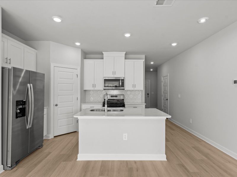 Furnished interior view inside a new home in Northbrook Village Townes, Taylors (Image 4).