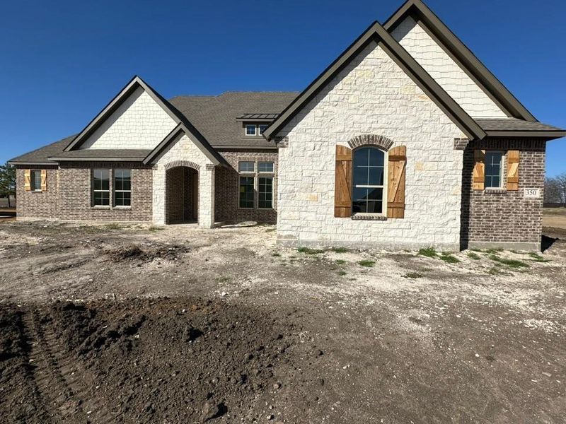 In-progress construction of a new home in Fannin Ranch, Leonard, TX (Image 13).