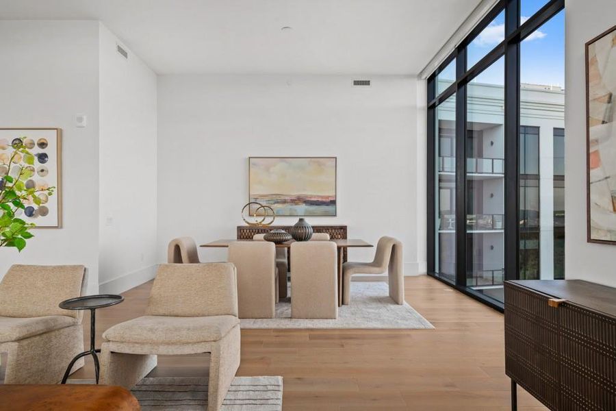 Furnished interior view inside a new home in The Dillon Buckhead, Atlanta (Image 7).