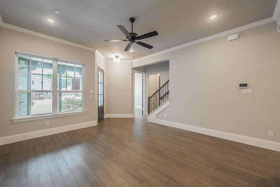 Spacious, unfurnished interior of a new home in Parkland, Fort Worth (Image 25).