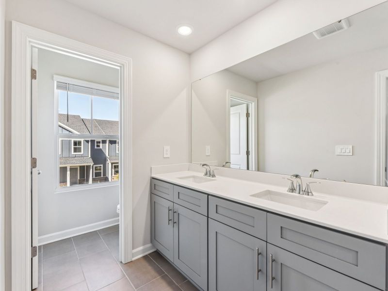 Furnished interior view inside a new home in Crossrail Station, Mooresville (Image 5).