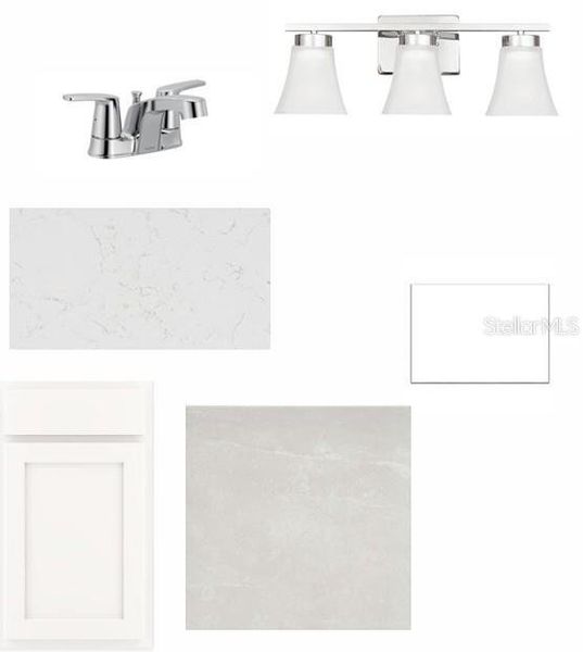 Sample of building materials used in homes in Waterset Bungalow Series, Apollo Beach (Image 4). Sample of building materials used in homes in Waterset Bungalow Series, Apollo Beach (Image 4).